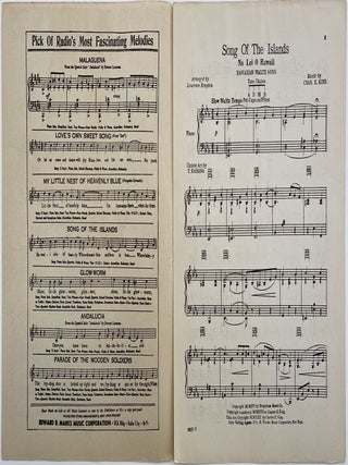 Song Of The Islands; Na Lei O Hawaii