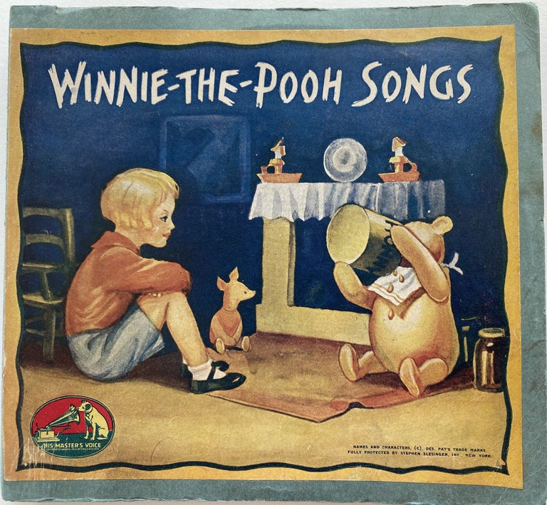 Item #1039 Winnie-the-Pooh Songs. A. A. MILNE, author, tenor Frank LUTHER, H. FRASER-SIMSON, Harold, music.