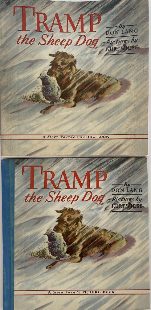 Item #1043 Tramp the Sheep Dog, A Story Parade Picture Book. Don LANG.