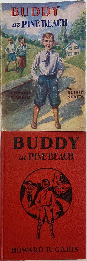 Item #1050 Buddy at Pine Beach, or A Boy on the Ocean; Dust jacket title: Buddy at Pine Beach. The Buddy Series. Howard R. GARIS.