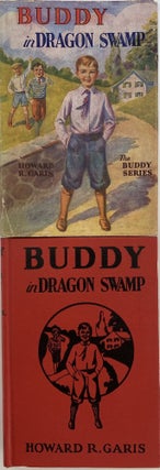 Item #1055 Buddy in Dragon Swamp, or A Boy on a Strange Hunt; Dust jacket title: Buddy in Dragon...