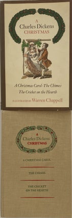 Item #1073 A Charles Dickens Christmas: A Christmas Carol, The Chimes, The Cricket on the Hearth....