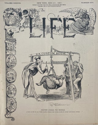 Item #1112 Life, New York, Nov. 21, 1901. Volume XXXVII, Number 994