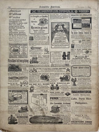 Scientific American, New York, October 7, 1899., Vol. LXXXI, NO. 15.