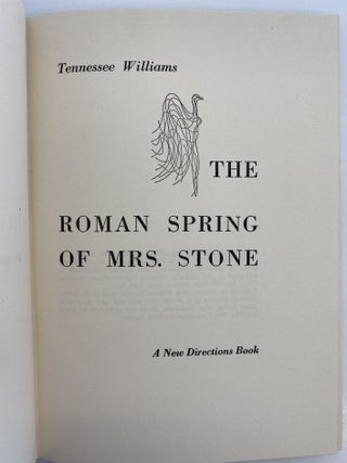 The Roman Spring of Mrs. Stone