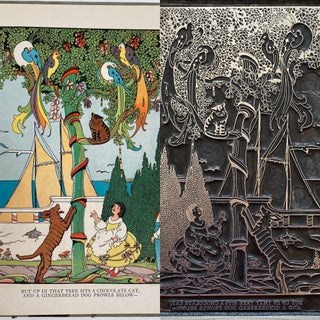 Item #1155 Wynken, Blynken and Nod and Other Child Verses with the PRINTING PLATE. Eugene FIELD