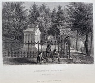 Green-wood. bound together with: Mount Auburn.; Illustrated in Highly Finished Line Engraving, from Drawings Taken on the Spot