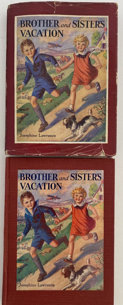 Item #1167 Brother and Sister's Vacation; Brother and Sister Series. Josephein LAWRENCE.