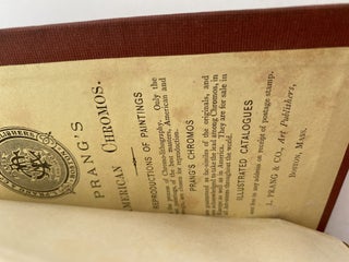 Map title: Map of Boston 1872, After the Latest Surveys with all the imporvements in Progress; Case title: Prang's Map of Boston