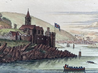 Item #1187 The South-East View of Dartmouth-Castle, in the County of Devon. Samuel and Nathaniel...