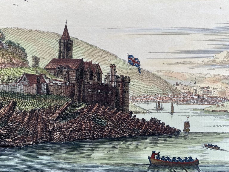 Item #1187 The South-East View of Dartmouth-Castle, in the County of Devon. Samuel and Nathaniel BUCK.