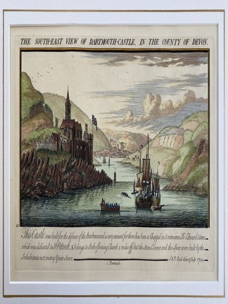The South-East View of Dartmouth-Castle, in the County of Devon