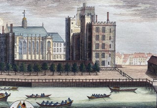 The North-West View of Lambeth-Palace, in the County of Surry