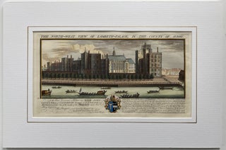 The North-West View of Lambeth-Palace, in the County of Surry