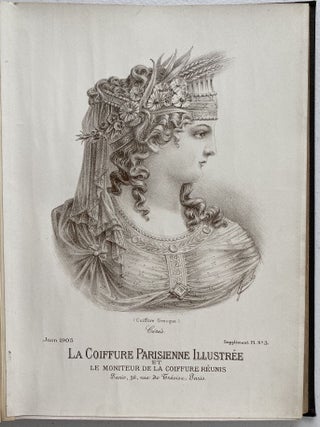 La Coiffure Parisienne Illustree, et Le Moniteur de la Coiffure Reunis; English Translation: The Famous Parisian Hairstyle and the Hair Dressing Instructor