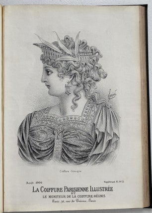 La Coiffure Parisienne Illustree, et Le Moniteur de la Coiffure Reunis; English Translation: The Famous Parisian Hairstyle and the Hair Dressing Instructor
