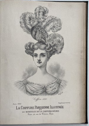 La Coiffure Parisienne Illustree, et Le Moniteur de la Coiffure Reunis; English Translation: The Famous Parisian Hairstyle and the Hair Dressing Instructor