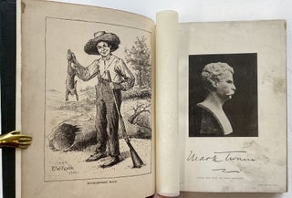 The Adventures of Huckleberry Finn (Tom Sawyer's Comrade) with FORE-EDGE PAINTINGS