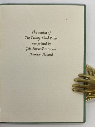 The Twenty-Third Psalm