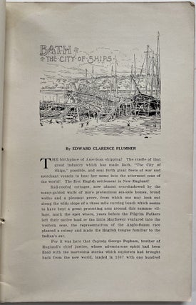 Souvenir of Three Hundredth Anniversary of American Shipbuilding, Bath, Maine. August 5-9, 1907