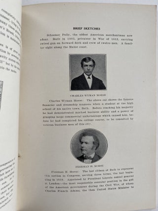 Souvenir of Three Hundredth Anniversary of American Shipbuilding, Bath, Maine. August 5-9, 1907