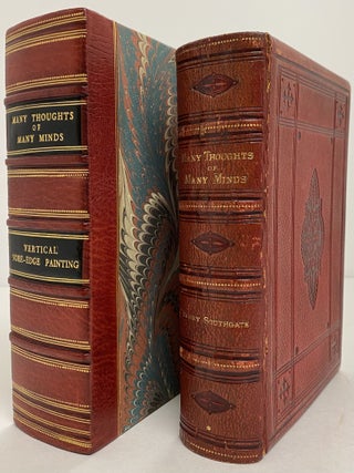 Item #1230 Many Thoughts of Many Minds. Selections from the Writings of the Most Celebrated...