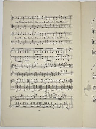 Texas Centennial Edition, The Yellow Rose of Texas Song & Chorus, Composed and Arranged Expressly for Charles H. Brown, by J.K., New York: Firth, Pond & Co., 547 Broadway, 1858