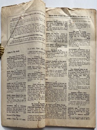 Books: Old, Rare & Unusual for the Collector & Librarian, Catalogue 448.