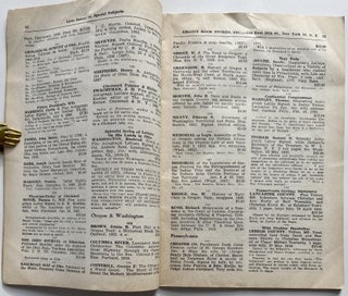 Books: Old, Rare & Unusual for the Collector & Librarian, Catalogue 448.