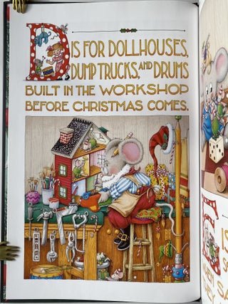 Mary Engelbreit's A Merry Little Christmas, Celebrate from A to Z.