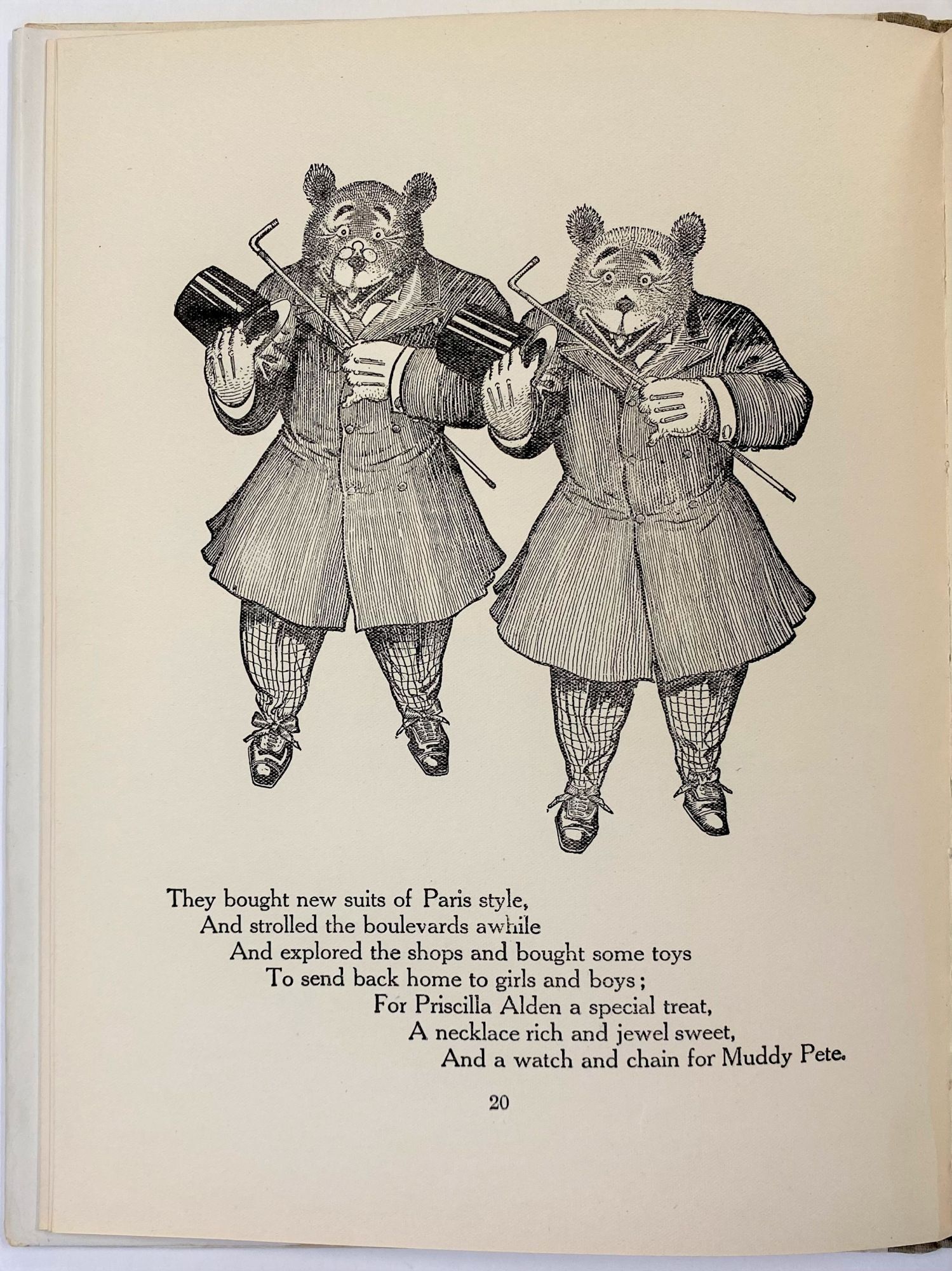 The Traveling Bears Across the Sea, Their Travels and Adventures