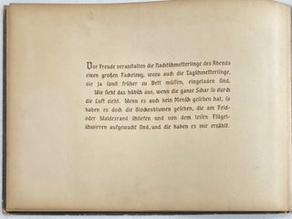 Im Schmetterlingsreich, Fünfte Auflage / In the Butterfly Kingdom; English Translation: In the Butterfly Kingdom, Fifth Edition, Ellingen and Munich [Germany.]