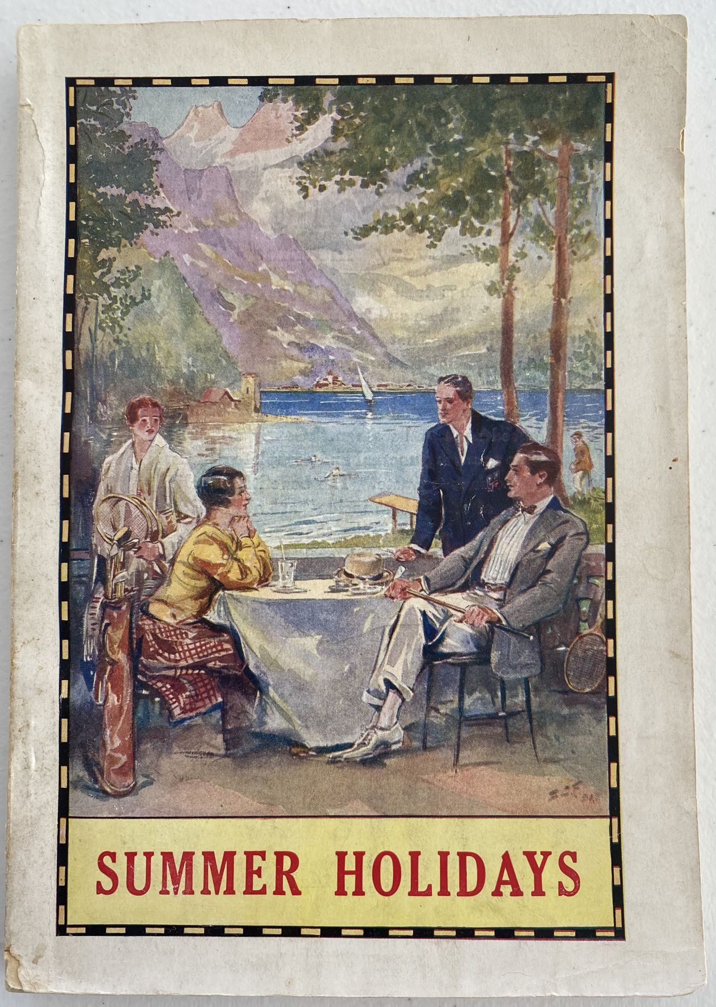 Summer Holidays 1931. Tours and Independent Travel Arrangements at