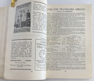 Summer Holidays 1931. Tours and Independent Travel Arrangements at Home and Abroad