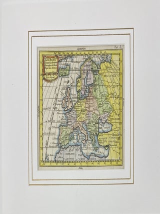L’Europe, Suivant les dernieres Observations de l’Acad-Royale des Sciences; English translation: Europe, according to the latest observations of the Royal Academy of Sciences.
