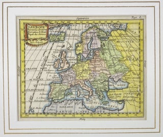 L’Europe, Suivant les dernieres Observations de l’Acad-Royale des Sciences; English translation: Europe, according to the latest observations of the Royal Academy of Sciences.