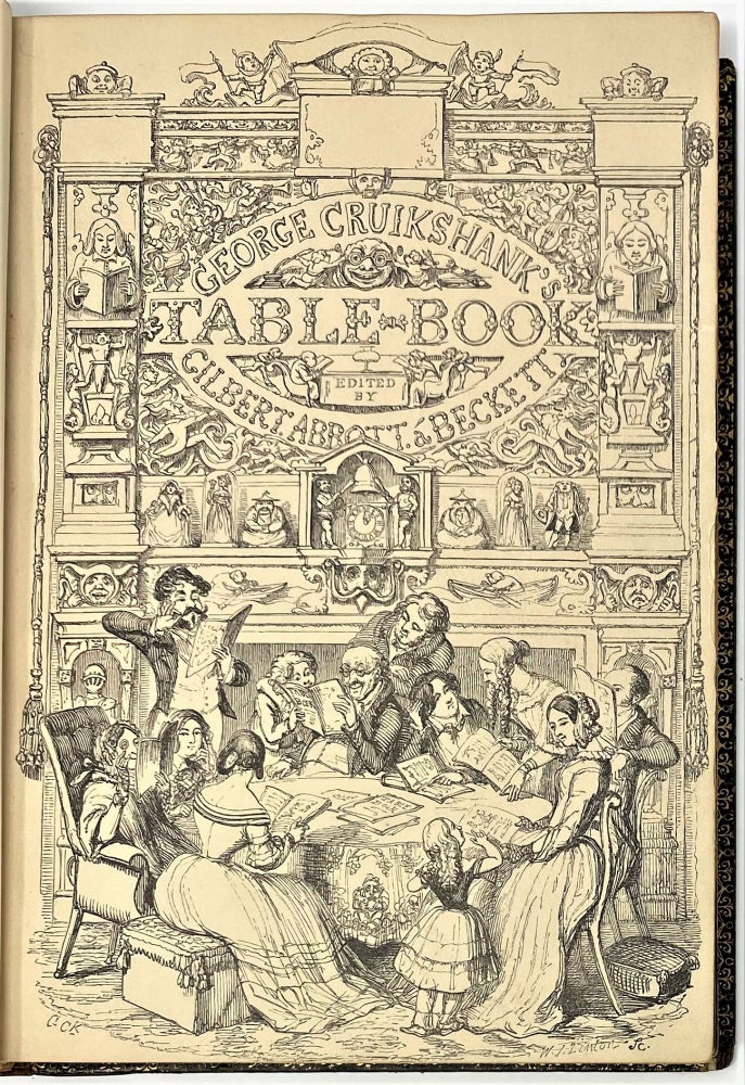 Item #1287 George Cruikshank's Table-Book. Gilbert Abbott à BECKETT.