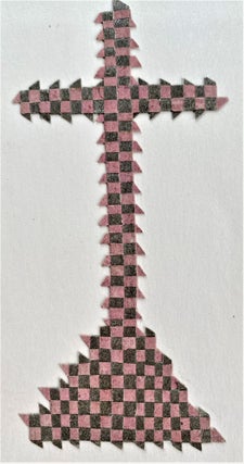 Czech Paper Weaving Craft of a Christian Cross
