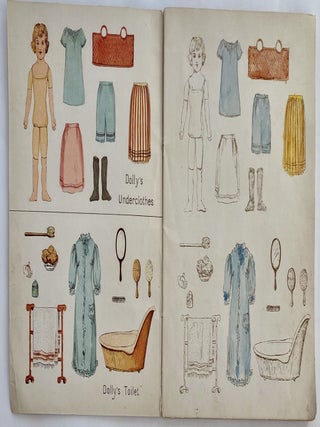 The Little Busy-Body’s Painting Book, Miss Dollie. Dressmaker. Master Sonnie. Painter. Jarrolds’ Ever Welcome Series of Toy Books, No. 20