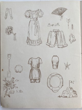 The Little Busy-Body’s Painting Book, Miss Dollie. Dressmaker. Master Sonnie. Painter. Jarrolds’ Ever Welcome Series of Toy Books, No. 20