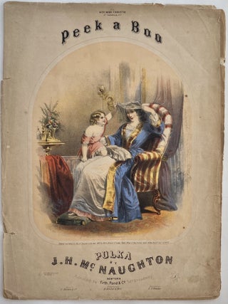 Item #1321 Peek-A-Boo! Polka; Cover title: To Miss Mary Christie of Caledonia, N.Y., Peek-a-Boo...