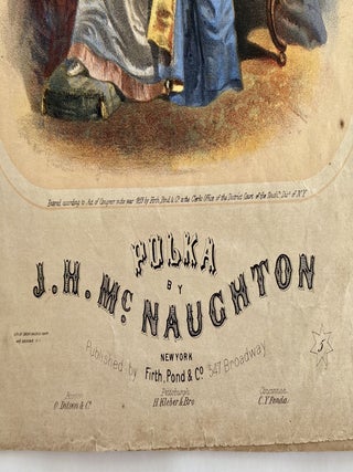 Peek-A-Boo! Polka; Cover title: To Miss Mary Christie of Caledonia, N.Y., Peek-a-Boo Polka