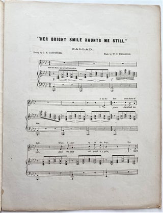 “Her Bright Smile Haunts Me Still.” Ballad