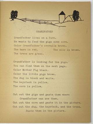 Read, Color, Cut, Paste for Children from 5 to 7 Years Old; Cover title: Read-Color Cut and Paste, M3401