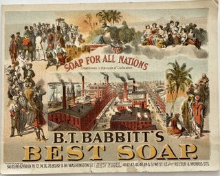 Item #1331 [TRADE CARD] B.T. Babbitt’s Best Soap. “Soap for All Nations. Cleanliness is the...