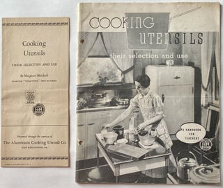 Item #1385 Cooking Utensils, their selection and use, A Handbook for Teachers. Margaret MITCHELL