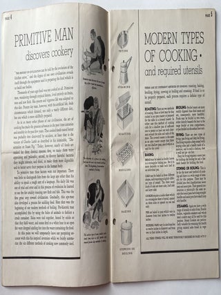Cooking Utensils, their selection and use, A Handbook for Teachers