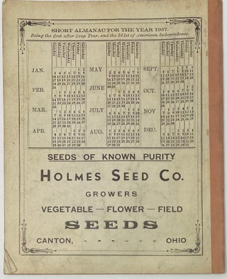 Agricultural Almanac for the Year of our Lord 1937, Being the first after Leap Year, and until the 4th of July the 160th of American Independence.