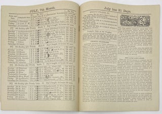 Agricultural Almanac for the Year of our Lord 1937, Being the first after Leap Year, and until the 4th of July the 160th of American Independence.