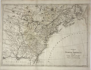 Item #1441 A Map of North America from the Latest Surveys and Maps, by John Blair, L.L.D. &...